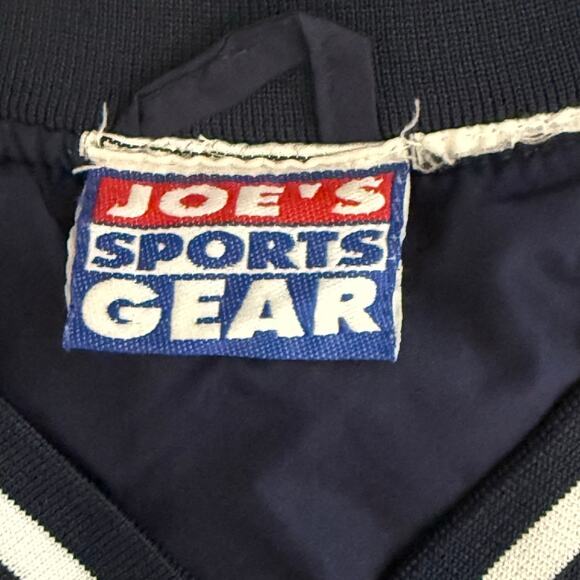 Vintage 90s Joe’s Sports Gear Blue Windbreaker Pullover Men’s Large - Picture 6 of 7